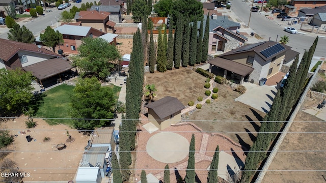 11713 Queens Garden Cir, El Paso, TX 79936 - aerial perspective of suburban area