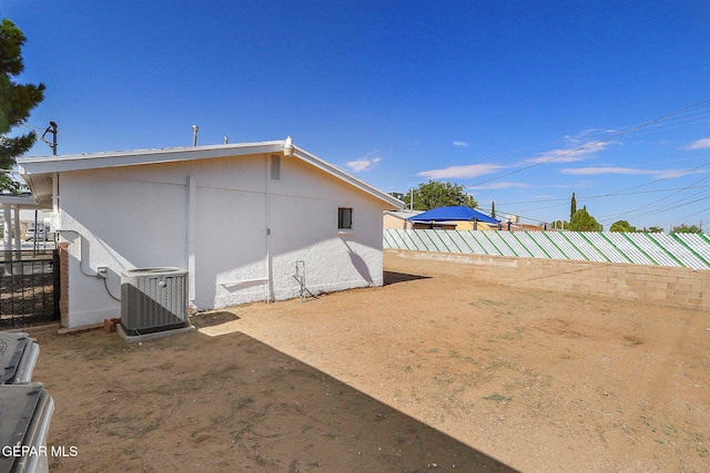 10304 Thor St, El Paso, TX 79924 - view of fenced backyard