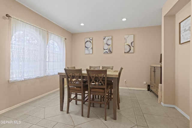 2072 Pueblo Nuevo Cir, El Paso, TX 79936 - dining room featuring light tile patterned floors and recessed lighting