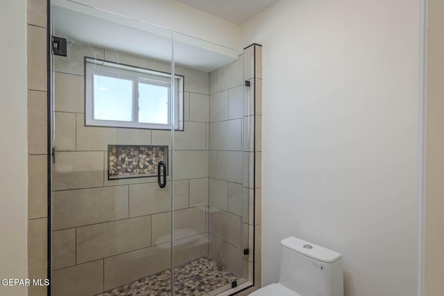 1605 Larry Wadkins Dr, El Paso, TX 79936 - bathroom featuring toilet and a stall shower