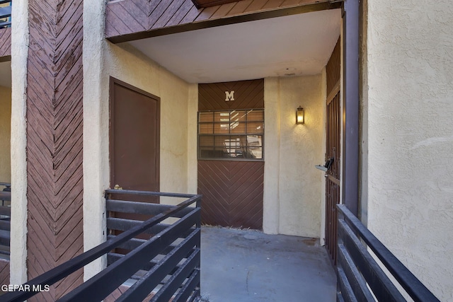417 Irondale Dr Unit M, El Paso, TX 79912 - property entrance with stucco siding