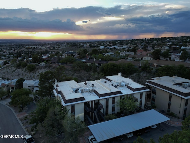 417 Irondale Dr Unit M, El Paso, TX 79912 - aerial perspective of suburban area