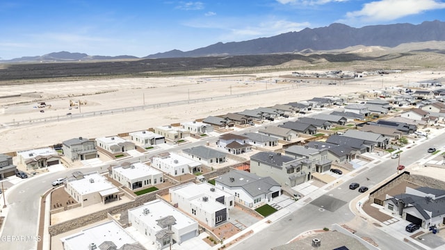 7549 Enchanted Park Dr 706849, El Paso, TX 79911 - aerial perspective of suburban area featuring a mountainous background