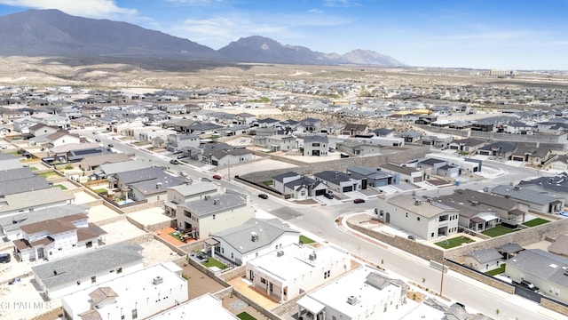 7549 Enchanted Park Dr 706849, El Paso, TX 79911 - aerial view of residential area with mountains