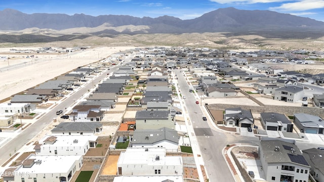 7549 Enchanted Park Dr 706849, El Paso, TX 79911 - aerial perspective of suburban area with a mountain backdrop