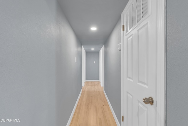 224 Ben Swain Dr, El Paso, TX 79915 - hall featuring light wood-style flooring and recessed lighting