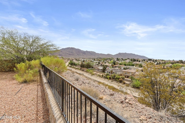 6688 Tuscany Ridge Dr, El Paso, TX 79912 - view of mountain backdrop featuring nearby suburban area