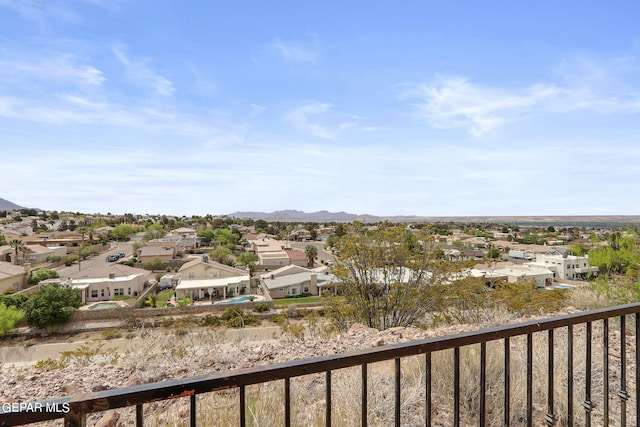 6688 Tuscany Ridge Dr, El Paso, TX 79912 - view of mountain background featuring nearby suburban area