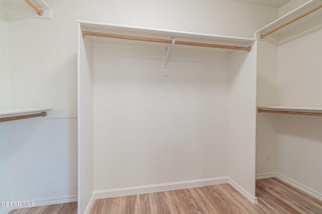448 Ghost Flower St, Horizon City, TX 79928 - spacious closet featuring wood finished floors