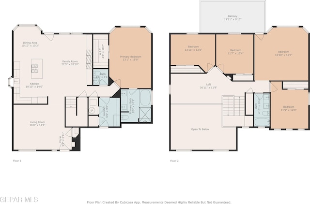 448 Ghost Flower St, Horizon City, TX 79928 - view of home floor plan