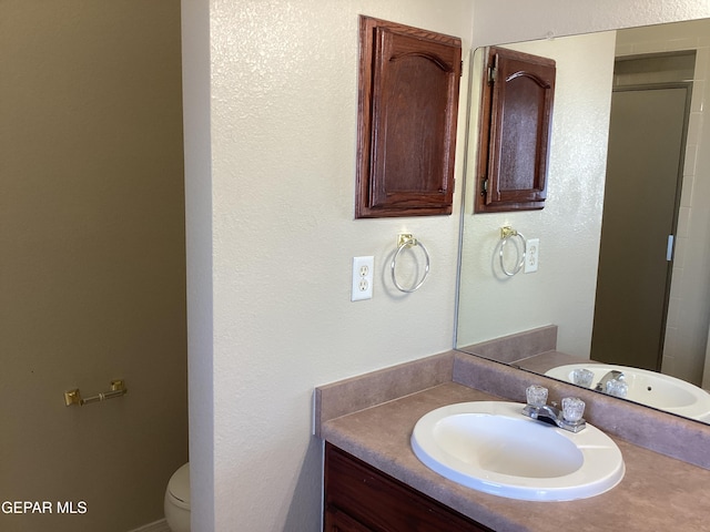 683 Juan Munoz Ct, El Paso, TX 79932 - full bath featuring vanity and a shower with shower door
