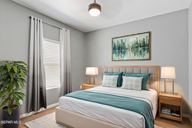 13594 Gatton St, El Paso, TX 79928 - bedroom featuring baseboards and a ceiling fan