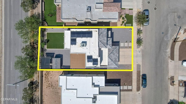 13594 Gatton St, El Paso, TX 79928 - aerial view of property's location featuring property boundaries highlighted