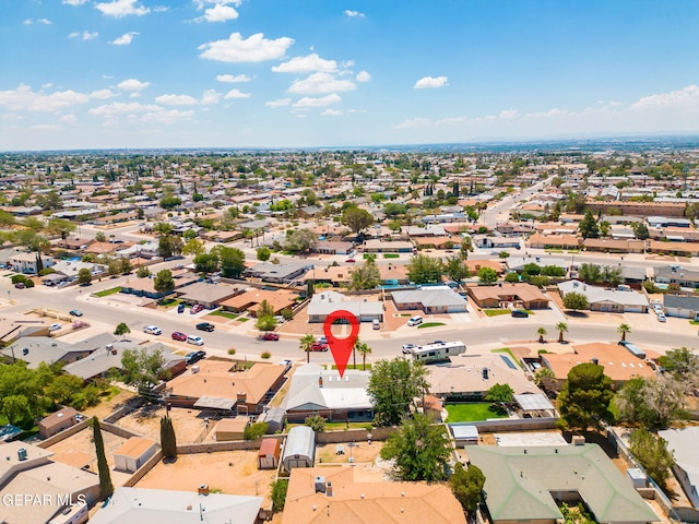 10121 Monaco Dr, El Paso, TX 79925 - aerial perspective of suburban area