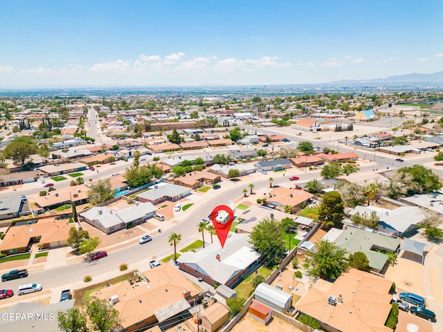 10121 Monaco Dr, El Paso, TX 79925 - aerial perspective of suburban area