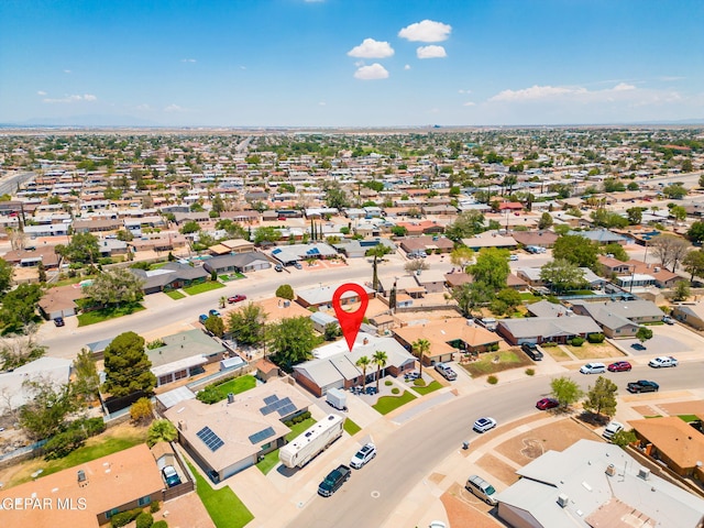 10121 Monaco Dr, El Paso, TX 79925 - aerial perspective of suburban area