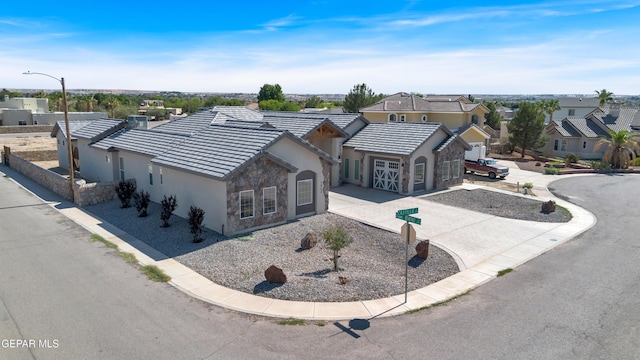 1042 Castillo Ct, El Paso, TX 79932 - aerial perspective of suburban area