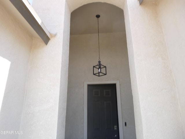 929 Pecos River Dr, El Paso, TX 79932 - view of exterior entry featuring stucco siding