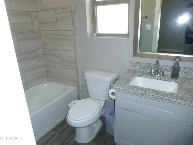 929 Pecos River Dr, El Paso, TX 79932 - bathroom featuring vanity and tub / shower combination