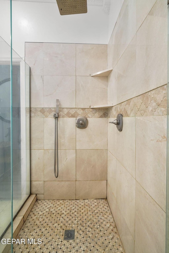 12247 Chisholm Pass Dr, El Paso, TX 79936 - full bathroom with tiled shower