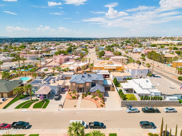 12247 Chisholm Pass Dr, El Paso, TX 79936 - aerial perspective of suburban area