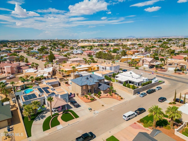 12247 Chisholm Pass Dr, El Paso, TX 79936 - aerial perspective of suburban area