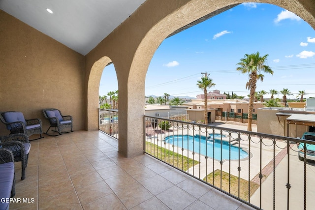 12247 Chisholm Pass Dr, El Paso, TX 79936 - view of patio / terrace