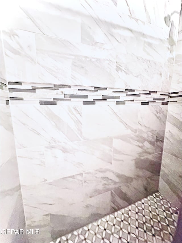12036 Valley Quail Dr, El Paso, TX 79936 - bathroom featuring tiled shower