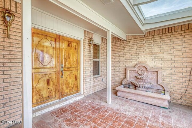 1944 Ratner Cir, El Paso, TX 79936 - view of exterior entry featuring brick siding
