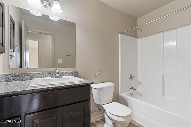 708 Cora Ruecker, El Paso, TX 79928 - bathroom with vanity, shower / washtub combination, and tile patterned flooring