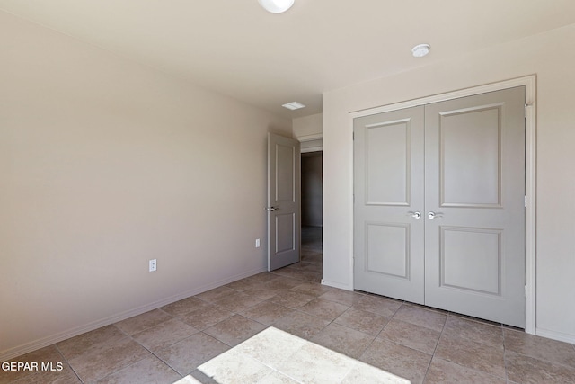 708 Cora Ruecker, El Paso, TX 79928 - unfurnished bedroom featuring baseboards and a closet