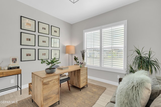7424 Cimarron Gap Dr, El Paso, TX 79911 - home office with baseboards