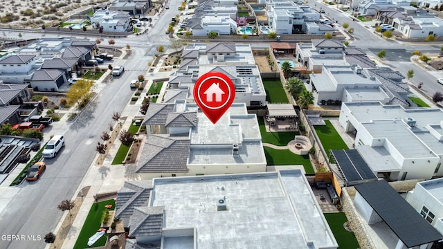 12289 Freshwater Dr, El Paso, TX 79928 - aerial perspective of suburban area