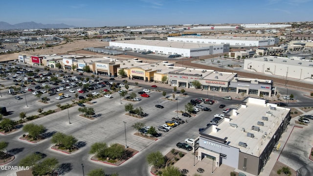12289 Freshwater Dr, El Paso, TX 79928 - aerial view of a commercial area and mountains