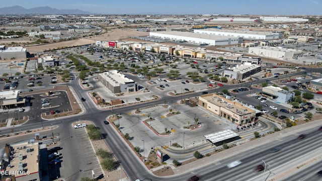 12289 Freshwater Dr, El Paso, TX 79928 - aerial overview of property's location featuring a mountainous background