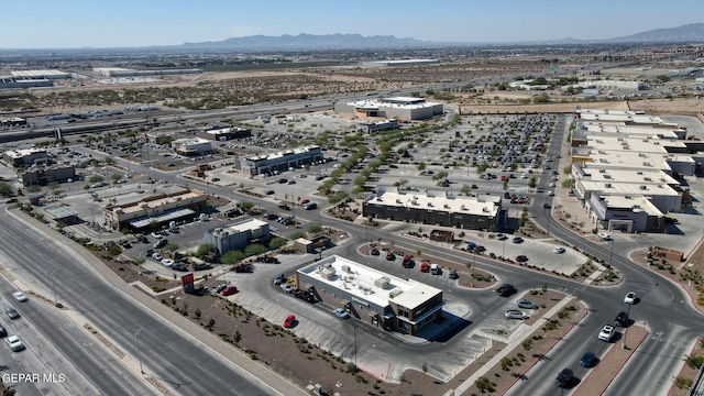 12289 Freshwater Dr, El Paso, TX 79928 - aerial view of property and surrounding area with a mountainous background