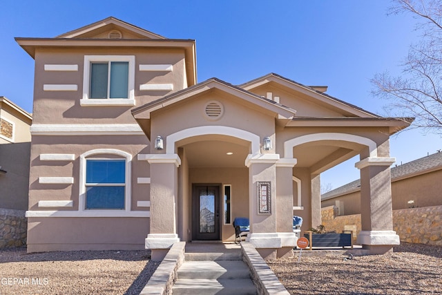 2057A Howard Jones, El Paso, TX 79938 - view of front of house featuring stucco siding