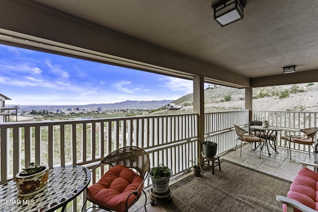 34 Kingery Dr, El Paso, TX 79902 - balcony with a mountain view