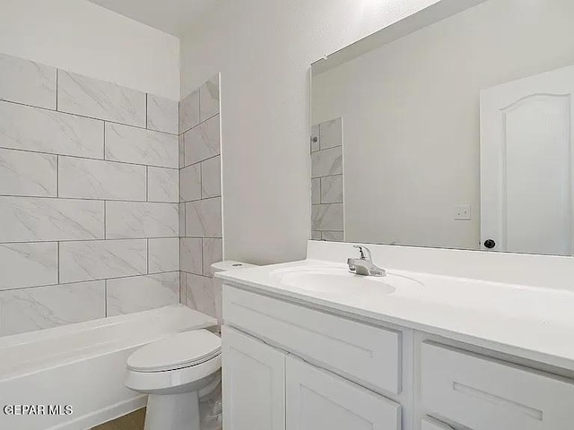 14309 Seth Payne Dr, El Paso, TX 79928 - full bath with vanity and shower / bathtub combination