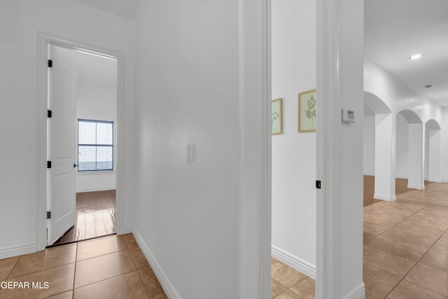 5833 Sundale Rd, El Paso, TX 79912 - hall featuring light tile patterned floors