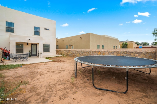 801 Hc Gilbert Minjares Dr Unit A, Socorro, TX 79927 - view of pool featuring a trampoline and a patio area