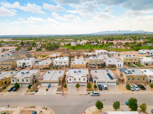 801 Hc Gilbert Minjares Dr Unit A, Socorro, TX 79927 - aerial perspective of suburban area with mountains