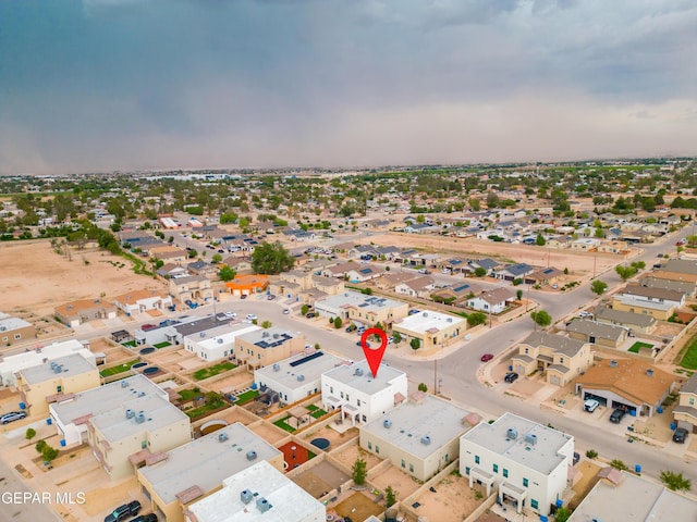 801 Hc Gilbert Minjares Dr Unit A, Socorro, TX 79927 - aerial view of residential area