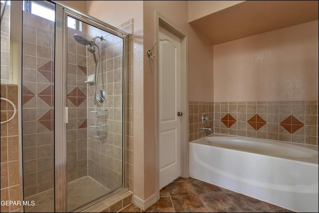 3517 Tierra Bahia Dr, El Paso, TX 79938 - full bathroom with a shower stall and a bath