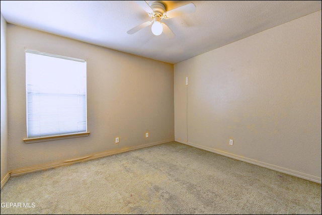 3517 Tierra Bahia Dr, El Paso, TX 79938 - empty room featuring carpet flooring and a ceiling fan