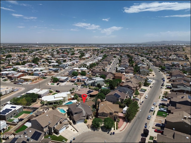 3517 Tierra Bahia Dr, El Paso, TX 79938 - aerial view of property's location with nearby suburban area