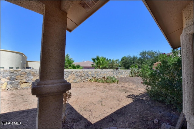 3517 Tierra Bahia Dr, El Paso, TX 79938 - view of yard