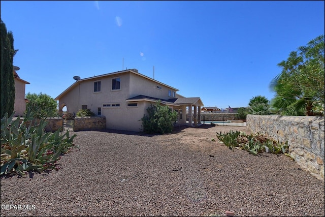 3517 Tierra Bahia Dr, El Paso, TX 79938 - view of property exterior featuring stucco siding