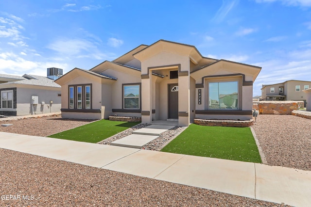 14744 Charles Foster Ave, El Paso, TX 79938 - prairie-style home with stucco siding