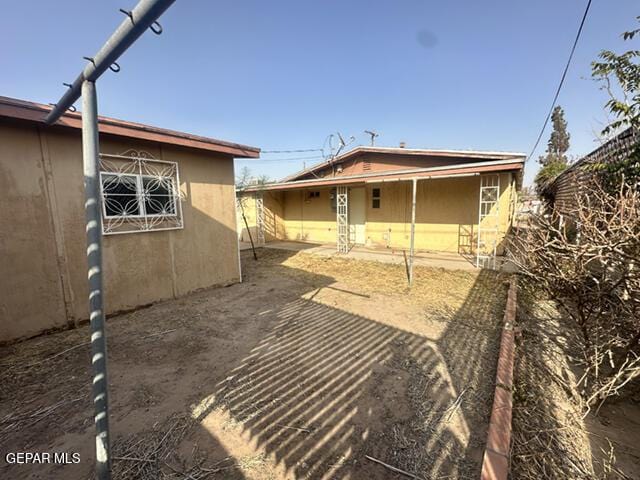 209 Durrill Rd, El Paso, TX 79915 - rear view of house